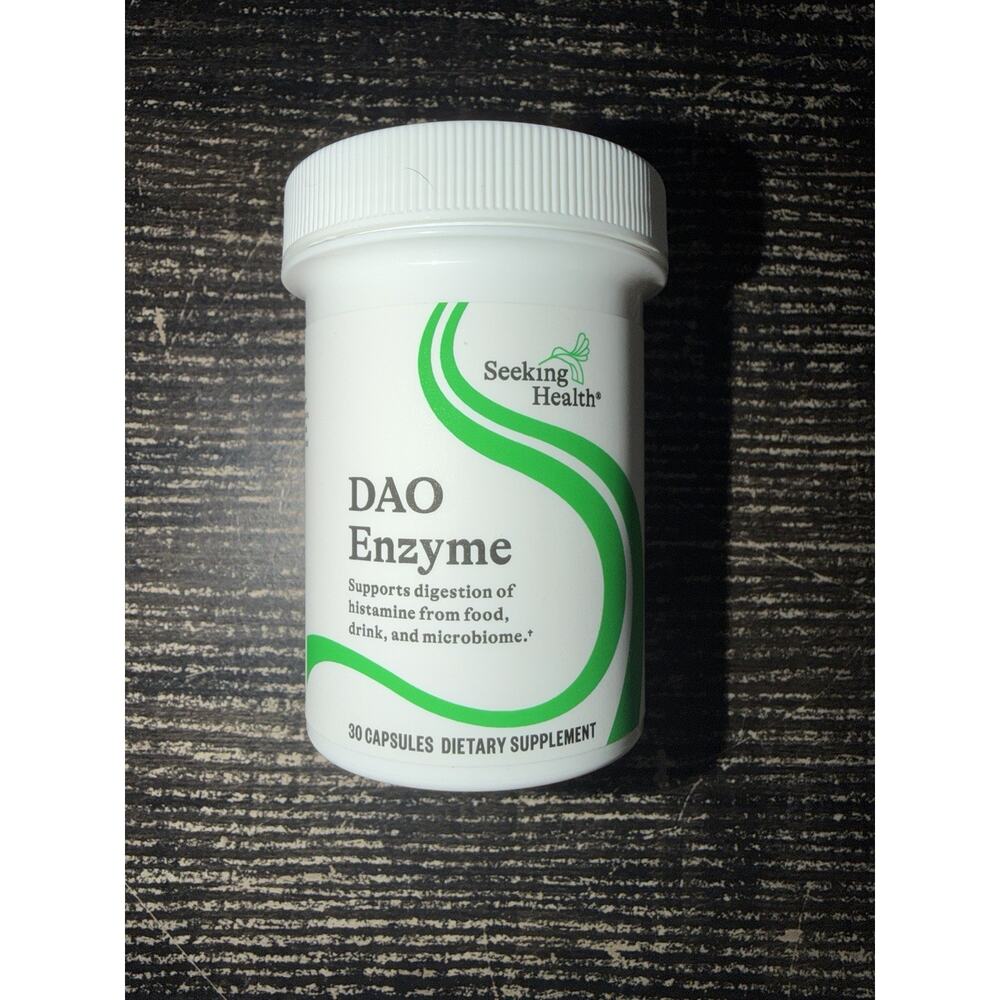 Seeking Health Histamine Digest, DAO Enzyme, 30 Capsules Ex 7/2028